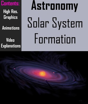 Preview of Formation of the Solar System PowerPoint (Space Science/ Astronomy Unit)