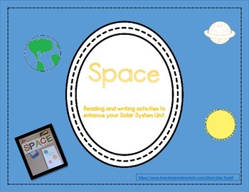 Preview of Space Flip Book, Non-fiction reader and Activities