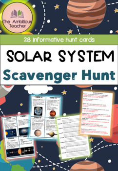 Preview of Solar System Activities | All About Planets  - Scavenger Hunt Activity