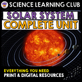 Solar System Activities Earth and Space Science Kindergart