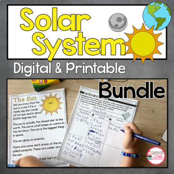 Preview of Solar System Activities and Moon Unit and Sun Unit and Patterns in Nature