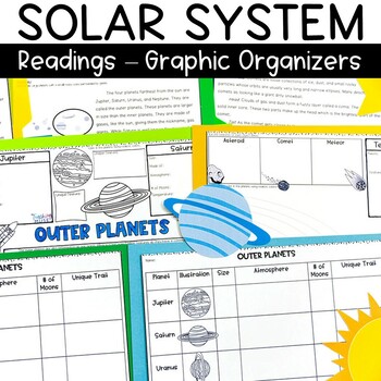 Preview of Solar System Activities Inner and Outer Planets