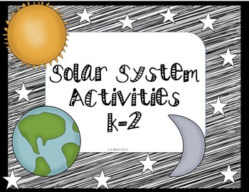 Preview of Solar System Activities K-2