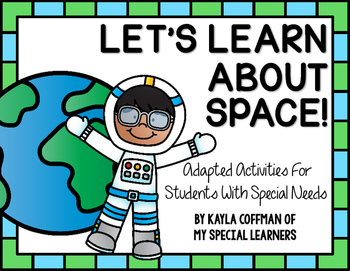 Preview of Solar System Activities for Special Education