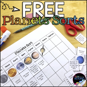 Preview of Solar System Activity: Planets Sorts (3) *Freebie*