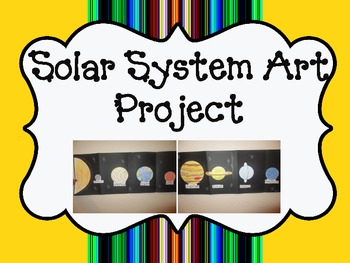 Preview of Solar System Art Project