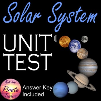 Preview of Solar System Assessment