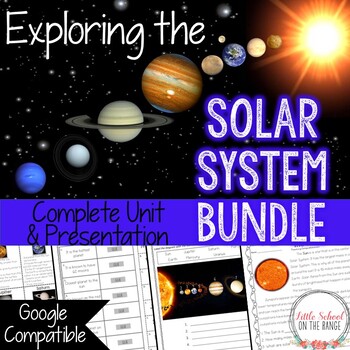 Preview of Solar System BUNDLE | Print and Digital