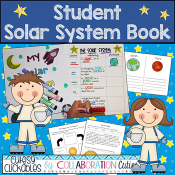 Preview of Solar System Book Graphic Organizer