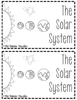 Preview of Solar System Booklet {Facts About The Planets And Sun}