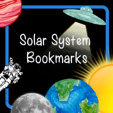 Solar System Bookmarks - Elementary / Junior High School /