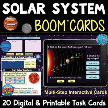 Preview of Solar System Boom Cards