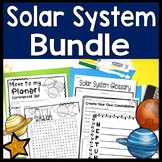 Solar System Bundle: Projects, Word Search & Writing [7 Re