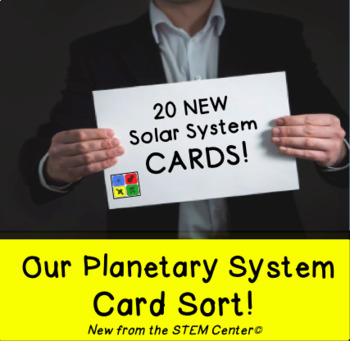 Preview of Solar System Card Sort - Distance Learning Friendly