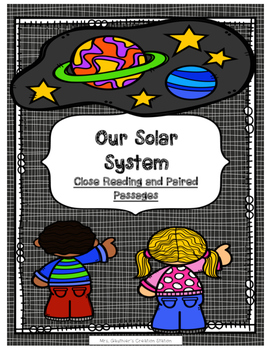 Preview of Solar System Close Reading and Paired Passages Set
