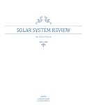 Solar System Comprehensive Review