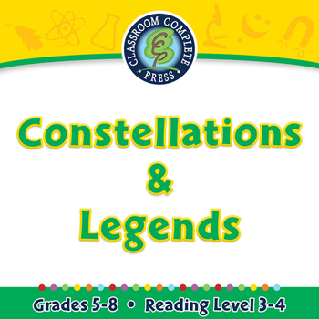 Preview of Solar System: Constellations & Legends - NOTEBOOK Gr. 5-8