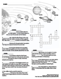 Solar System Crossword - Planet space facts