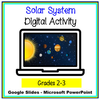 Preview of Solar System Digital Activity Google Slides Microsoft PowerPoint