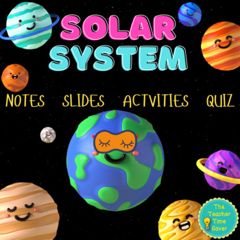 Preview of Solar System Digital Lessons and Activities | Space Interactive Notebook