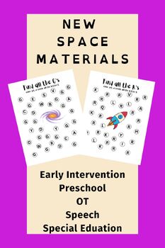 Preview of Space Themed Dot Fine Motor Activity for Toddlers/Preschool