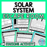 Solar System Escape Room Stations - Reading Comprehension 
