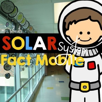 Preview of Solar System Fact Mobile for Space Unit