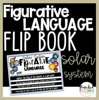 Preview of Solar System Figurative Language Flipbook