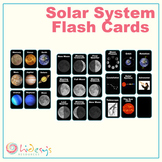Solar System Flash Cards - Space Vocabulary Flash Cards
