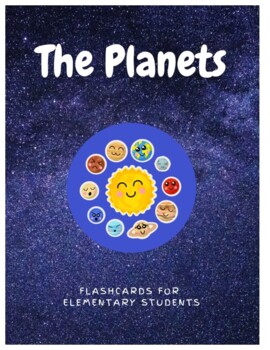 Solar System Flashcards- Elementary 2-5 by Mz Friz Publications | TPT