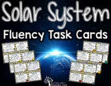 Solar System Fluency Task Cards