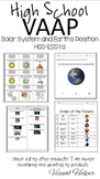 Solar System HSS-ESS 1 VAAP High School Visual Helper Auti