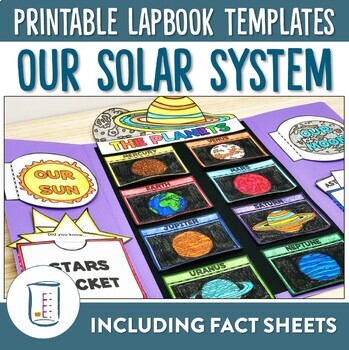 Preview of Solar System Lapbook and Fact Sheets