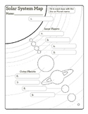 Solar System Map