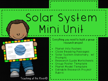 Preview of Solar System Mini Unit