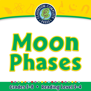 Preview of Solar System: Moon Phases - NOTEBOOK Gr. 5-8