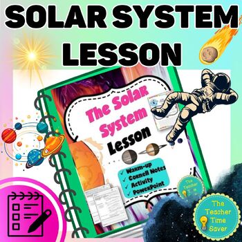 Preview of Solar System Lesson - Galileo Copernicus Kepler Science Notes & Slides
