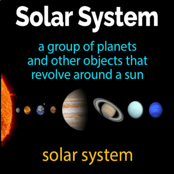 Online Flashcards - Solar System - Solar System, Ring, Solar Flare, Sunspot