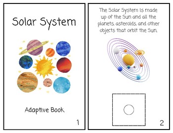 Preview of Solar System & Phases of the Moon Adaptive Books