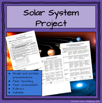 Preview of Solar System (Planet) Project