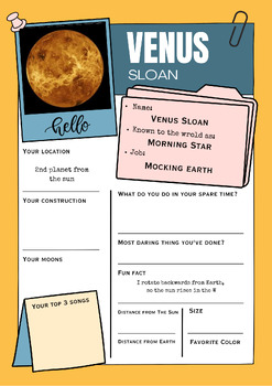 Preview of Solar System: Planet dating profile