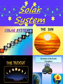 Preview of Solar System Planets BUNDLE The Sun Solar eclipse The Moon  distance learning