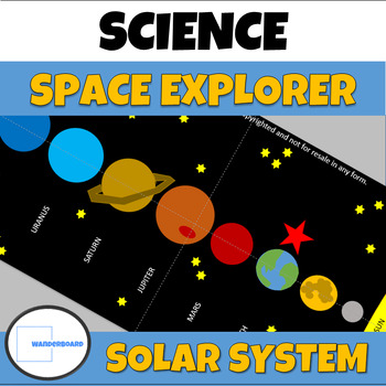 Preview of Solar System Planets Centers Activity Game 1st Grade 2nd Grade 3rd Grade