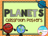 Solar System - Planets Classroom Posters