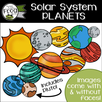 Preview of Solar System Planets Clip Art