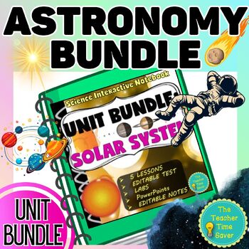 Preview of Solar System Planets Curriculum Bundle - Space Science Unit