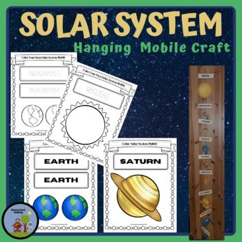 Preview of Solar System Hanging Mobile Craft