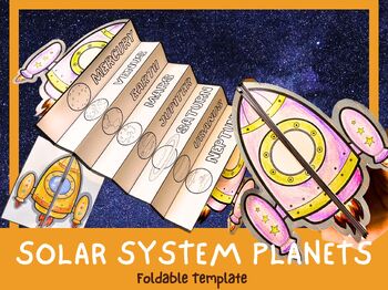 Preview of Solar System Planets Sequencing Craft | Spaceship Craft | Planet Unit Study