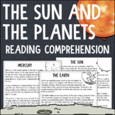 Solar System Reading Comprehension Passages & Questions Co