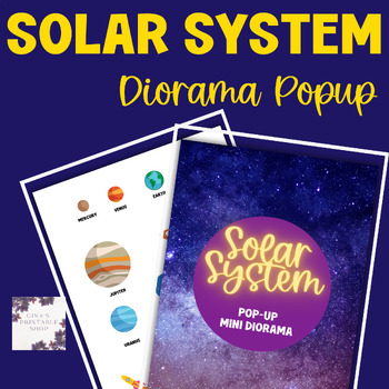 Preview of Solar System Pop-Up Mini Diorama